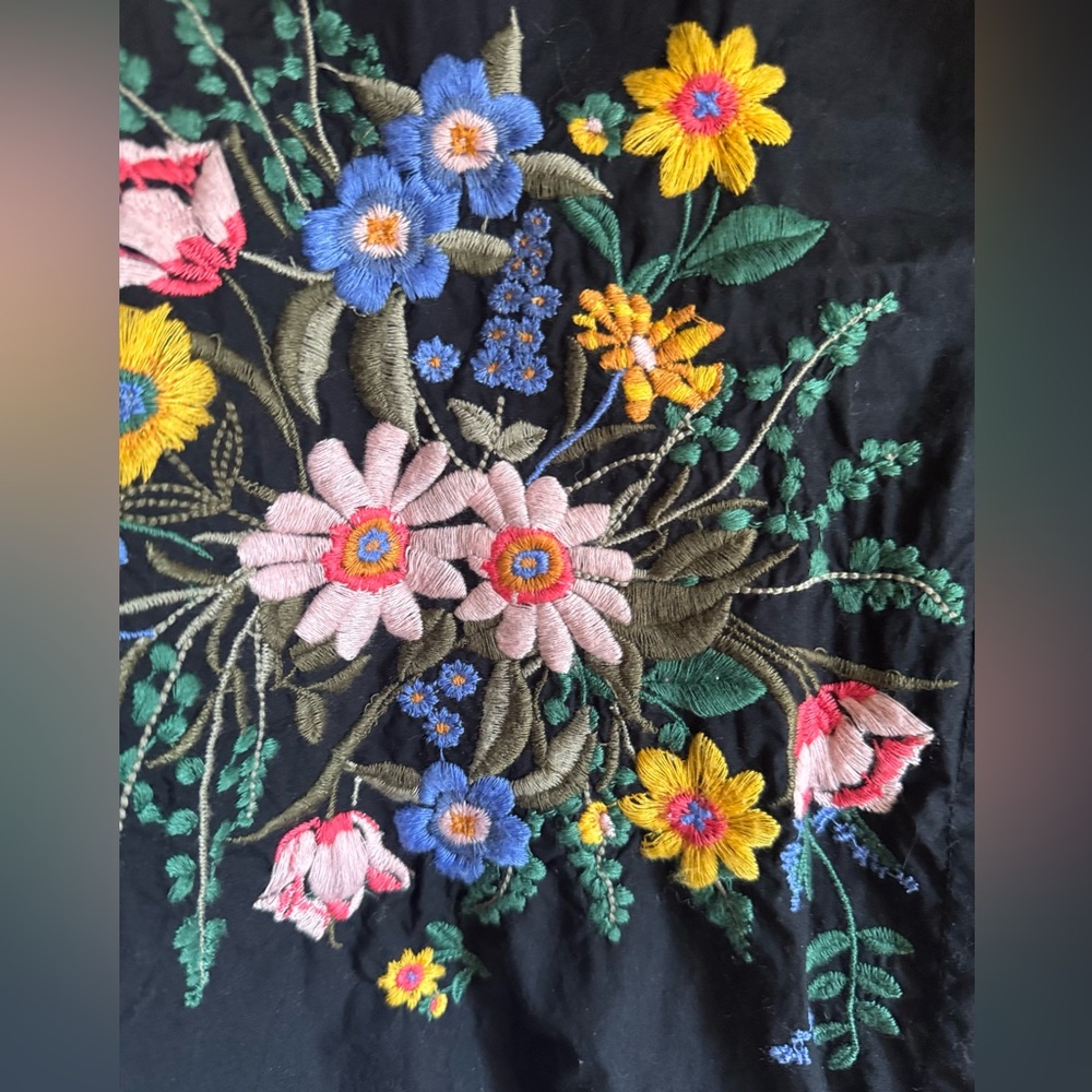 Staud Embroidered Button Down Top - image 5